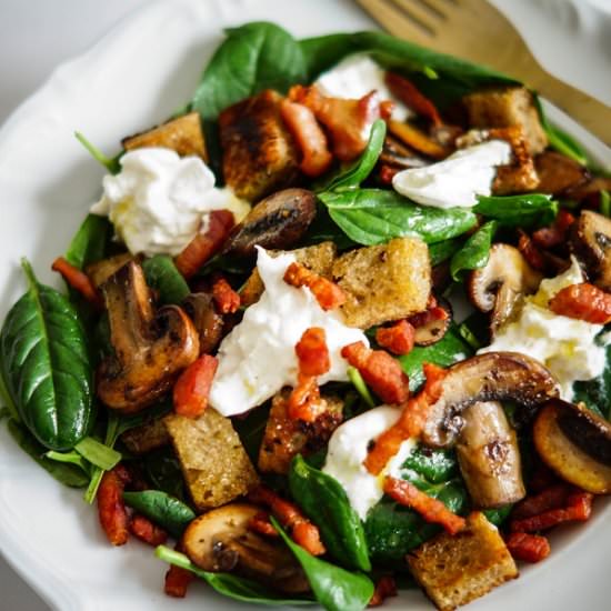 Winter Panzanella - Recipe photo by flavouredwithlove