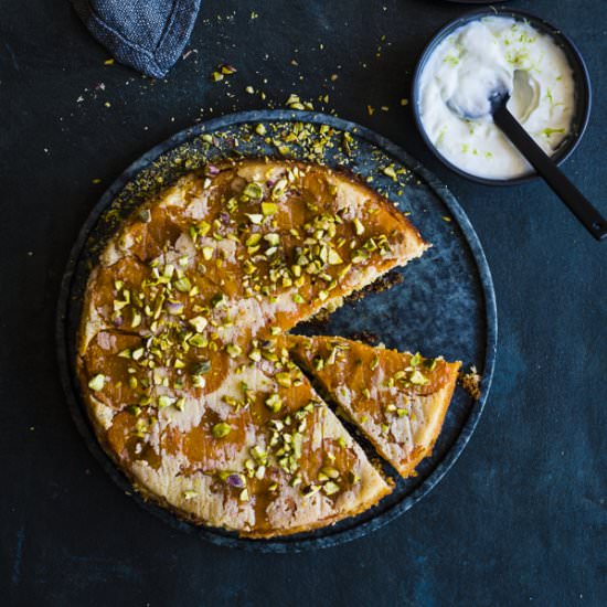 Apricot and Lime Olive Oil Cake - Recipe photo by heinstirred