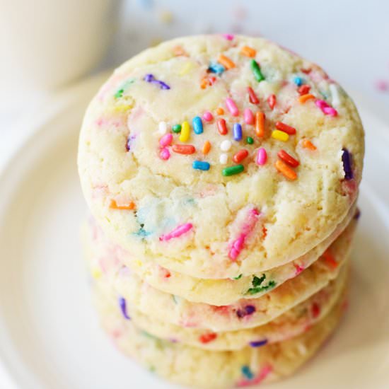 Rainbow Sugar Cookies - Recipe photo by downredbuddrive