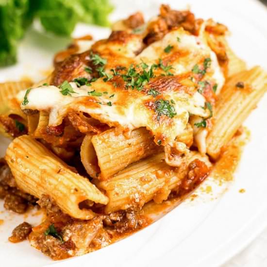 Baked Ziti - Recipe photo by fooddoodles