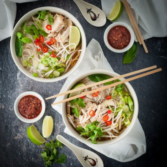 Quick and Easy Chicken Pho - Recipe photo by photosandfood