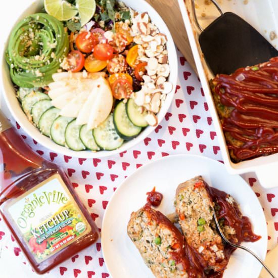 Veggie Turkey Meatloaf - Recipe photo by KitchenOfEatin