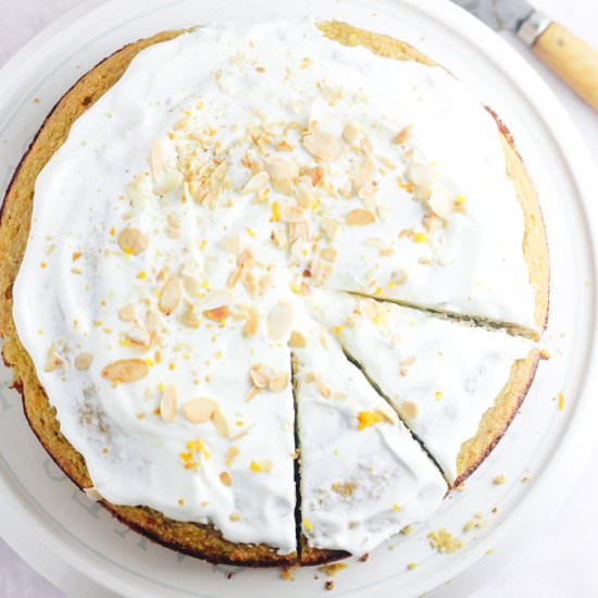Sugar Free Orange & Almond Cake - Recipe photo by addsomeveg