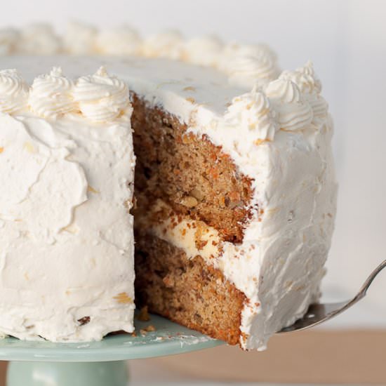 Carrot Cake Pineapple Whipped Cream - Recipe photo by MamaGourmand