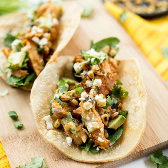 Instant Pot Honey Sriracha Tacos - Recipe photo by Kiwi and Carrot