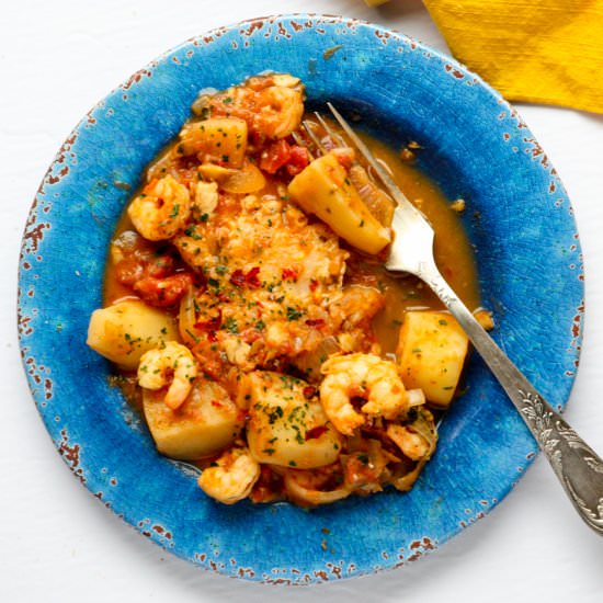 Spanish Fish Stew - Recipe photo by the food blog