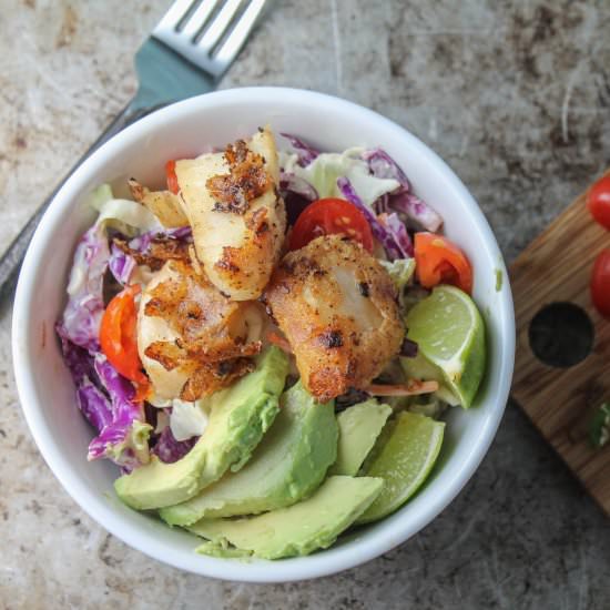 Paleo Fish Tacos - Recipe photo by tessadomesticdiva