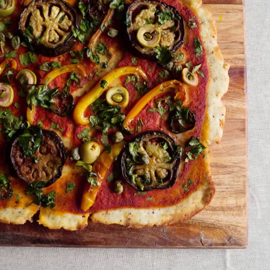Gluten-Free, Vegan Sicilian Pizza - Recipe photo by FriFran