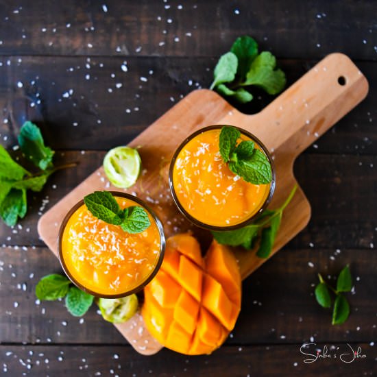 MANGO COCONUT TROPICANA - Recipe photo by Simbas Jiko