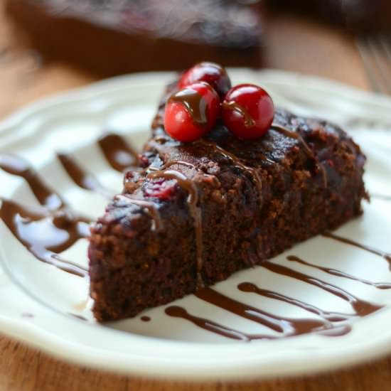 Chocolate Cranberry Cake - Recipe photo by anthonysgoods