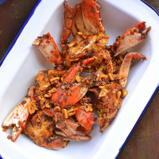 Butter Garlic Crabs - Recipe photo by rakshaskitchen