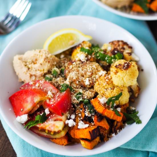 Dukkah Quinoa Bowl - Recipe photo by Avocado A Day