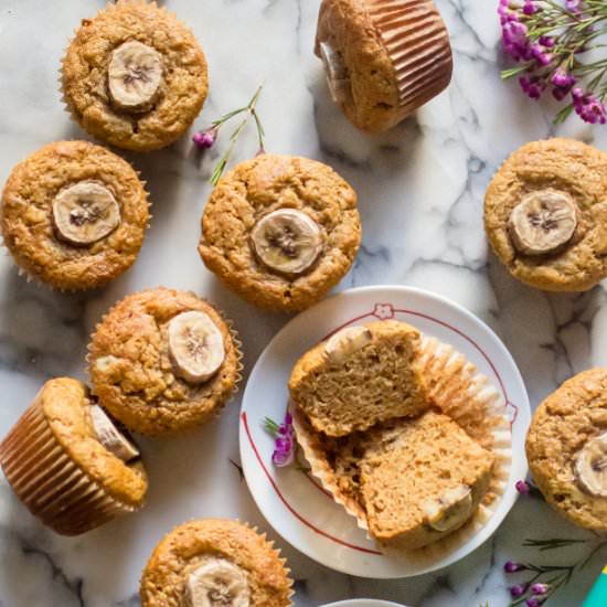 One-Bowl Paleo Carrot Banana Muffin - Recipe photo by Thenaturalnurturer
