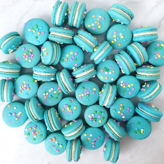 Birthday Cake Macarons - Recipe photo by michellesmacarons