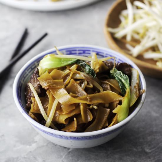Beef Chow Fun - Recipe photo by Couple Eats Food