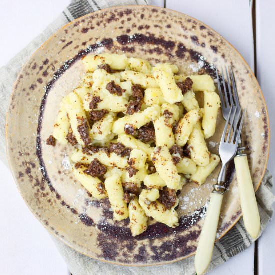 Šúľance – a Slovak classic dessert - Recipe photo by Taste Is Yours