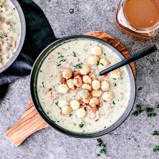 Best clam chowder - Recipe photo by killingthyme