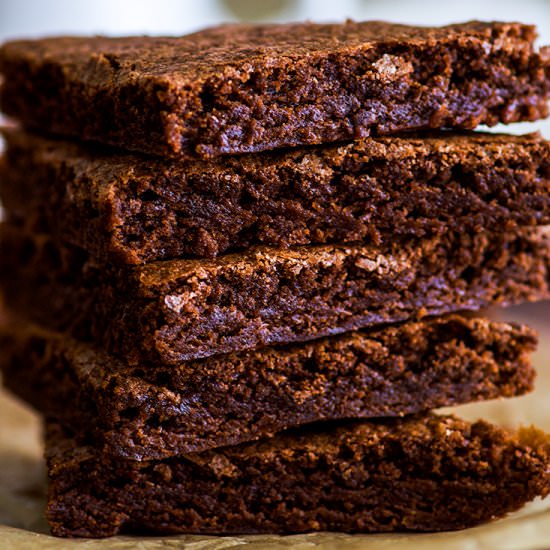 One-bowl Small-batch Brownies - Recipe photo by BakingMischief