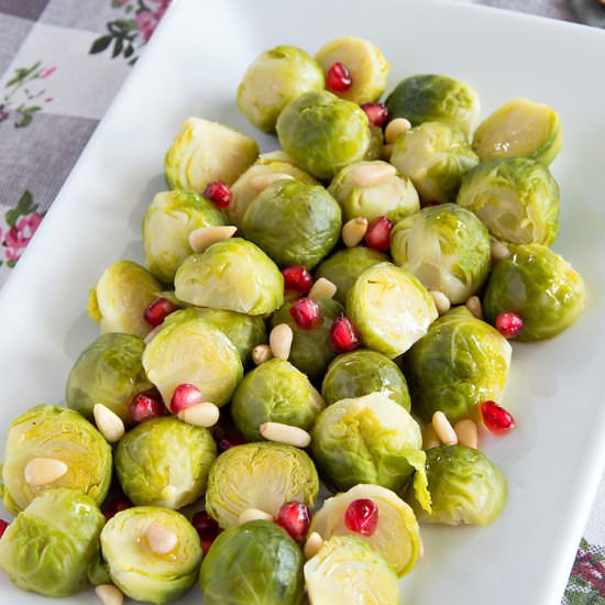 Pressure Cooker Brussels Sprouts - Recipe photo by ItalianRecipeBook