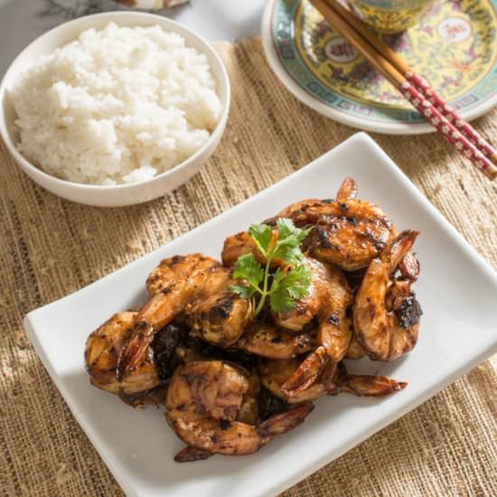 Tamarind Shrimp (Assam Prawns) - Recipe photo by wokandskillet