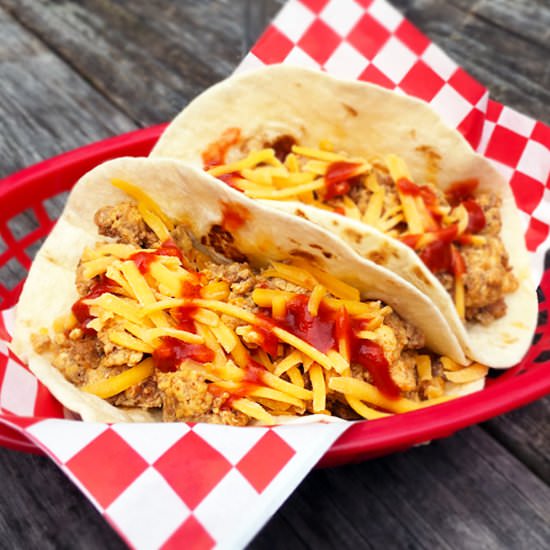 Mexican Chorizo and Egg Tacos - Recipe photo by Cherry and Spice