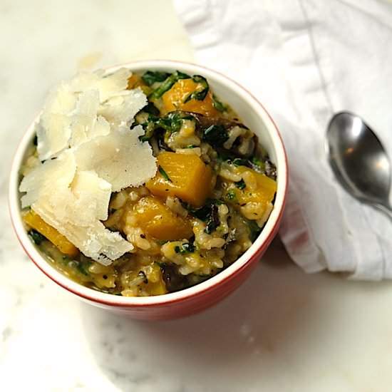 Butternut Squash Risotto - Recipe photo by SipsNibblesBites