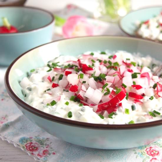 Polish Cottage Cheese Spread - Recipe photo by adinutza