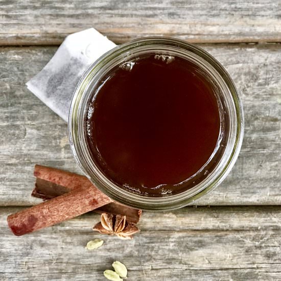 Easy Chai Tea Concentrate - Recipe photo by simmerandsauce