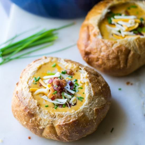 Beer Cheese Soup - Recipe photo by AWickedWhisk