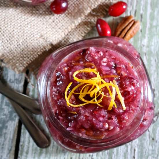 Cranberry Sauce, 3 Ways - Recipe photo by EatSomethingDelicious