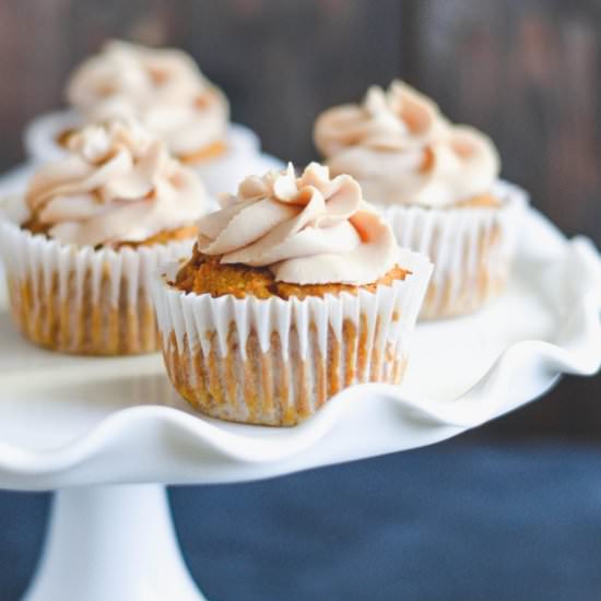 Pumpkin Carrot Pupcakes - Recipe photo by mymoderncookery