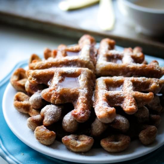Keto Almond Butter Waffles! - Recipe photo by Inspector Gorgeous