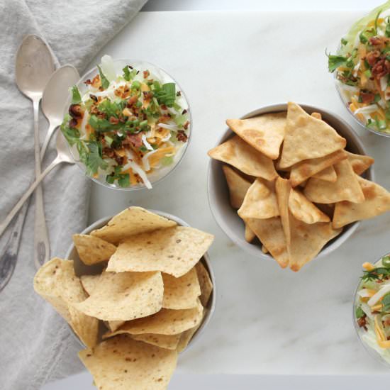 Mini 7 Layer Dips - Recipe photo by jennyrawn