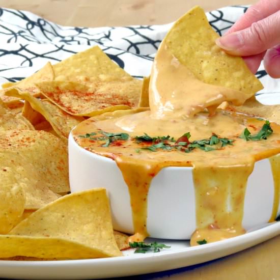 Quick 15-Minute Queso (Cheese Dip) - Recipe photo by Joyous Apron