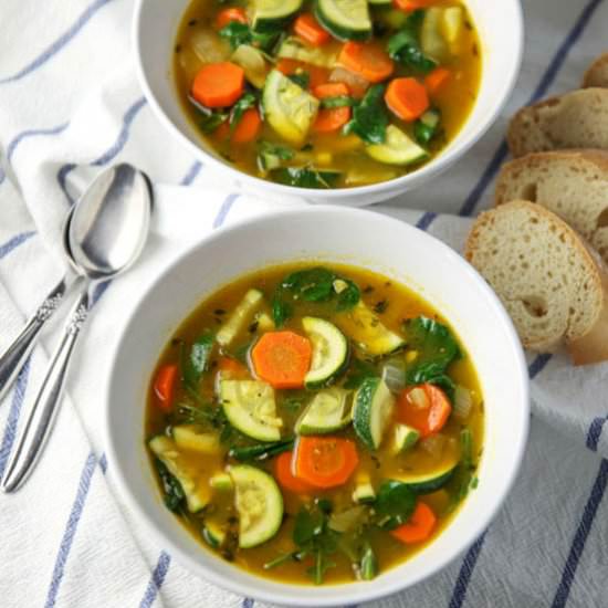 Vegetable Detox Soup - Recipe photo by Tastefulventure