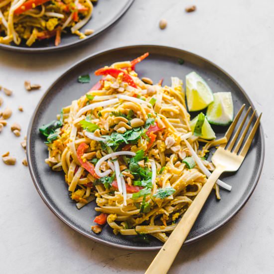 Vegan Pad Thai (in 30 Minutes!) - Recipe photo by from my bowl