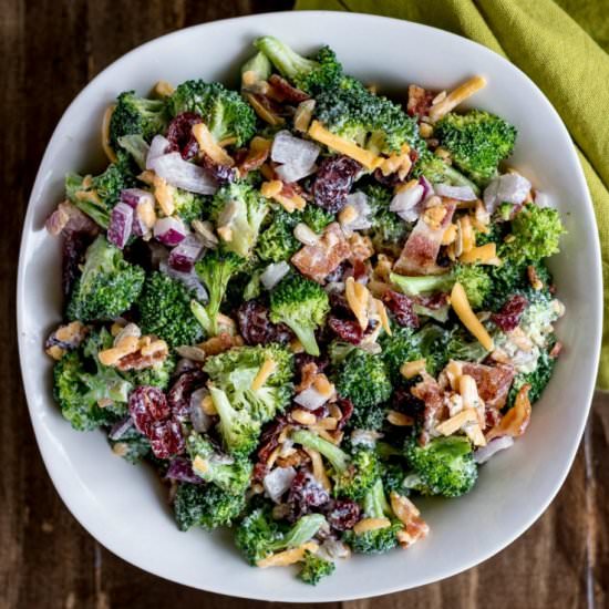 Broccoli Salad w/ Homemade Dressing - Recipe photo by karylhenry
