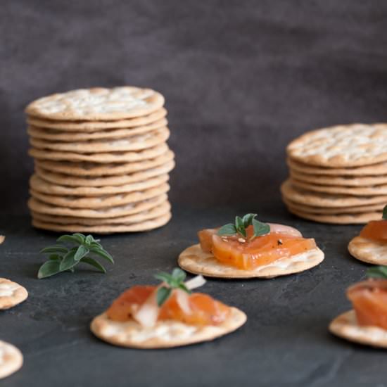 Herring Style Cured Salmon - Recipe photo by kitchencoup