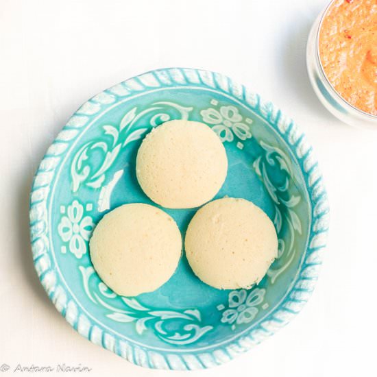 Rice Idlis or Steamed Rice Cakes - Recipe photo by dimpieekitchen