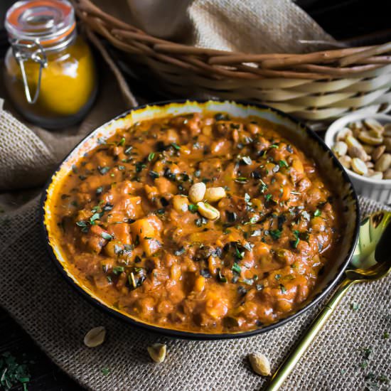 west african peanut lentil stew - Recipe photo by My Digital Kitchen