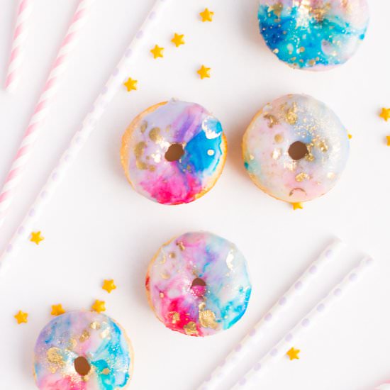 Unicorn Mini Donuts - Recipe photo by A baJillian Recipes