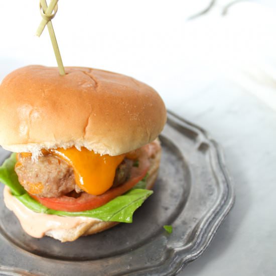 Jalapeno Cheddar Sliders - Recipe photo by thedelightfulbite