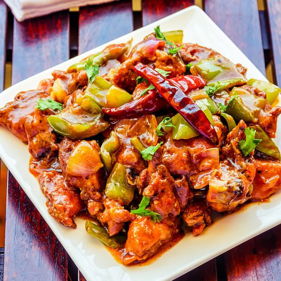 Chilli Chicken | Indo-Chinese Chick - Recipe photo by Priyanka DK