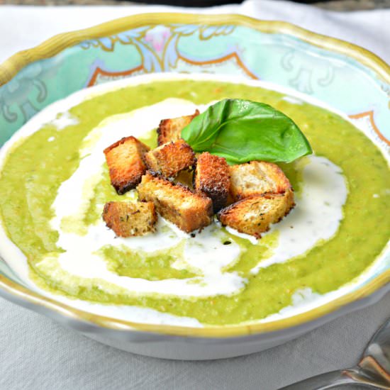 Creamy Pea Soup - Recipe photo by Mummys FastandEasy