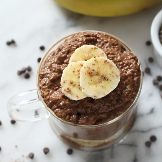 Chunky Monkey Chia Pudding - Recipe photo by CitNutritionally