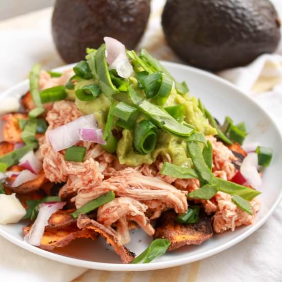Paleo Nachos - Recipe photo by losingitwithmelissa