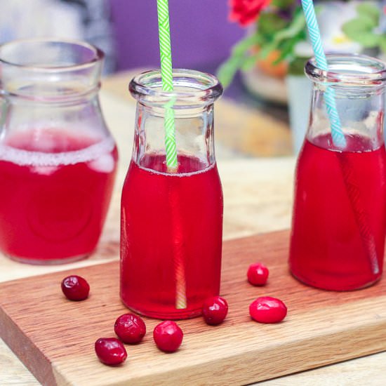Homemade Cranberry Juice - Recipe photo by maya kitchenette