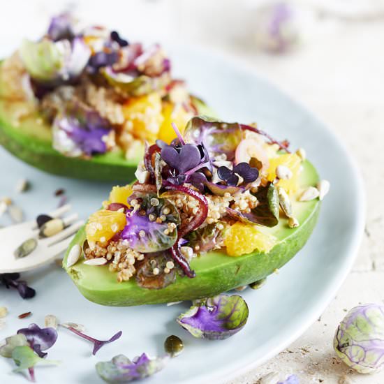 Brussels sprouts-Oranges Avocado - Recipe photo by sabrinasue