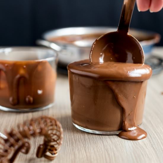 Italian thick hot chocolate - Recipe photo by electricbluefood