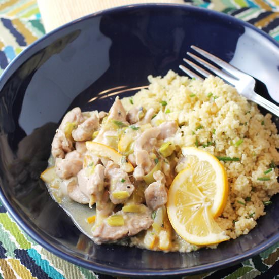 Meyer lemon chicken - Recipe photo by Food Gal